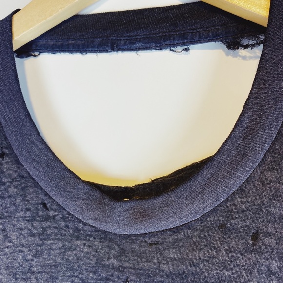 Vintage 70s black Lansing Car Assembly tee Size M - Picture 4 of 5